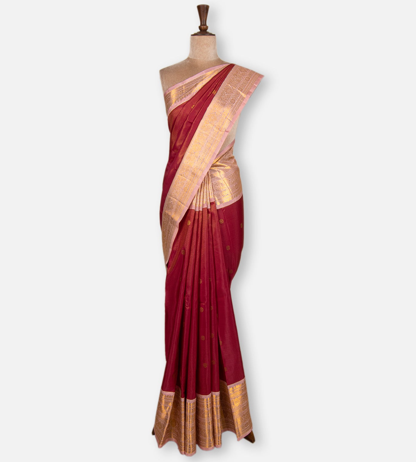 Red Kanchipuram Silk Saree