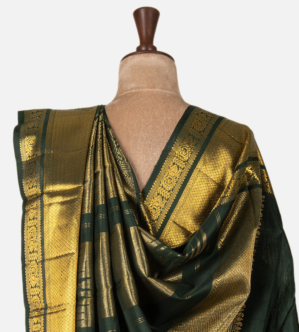 Green Kanchipuram Silk Saree