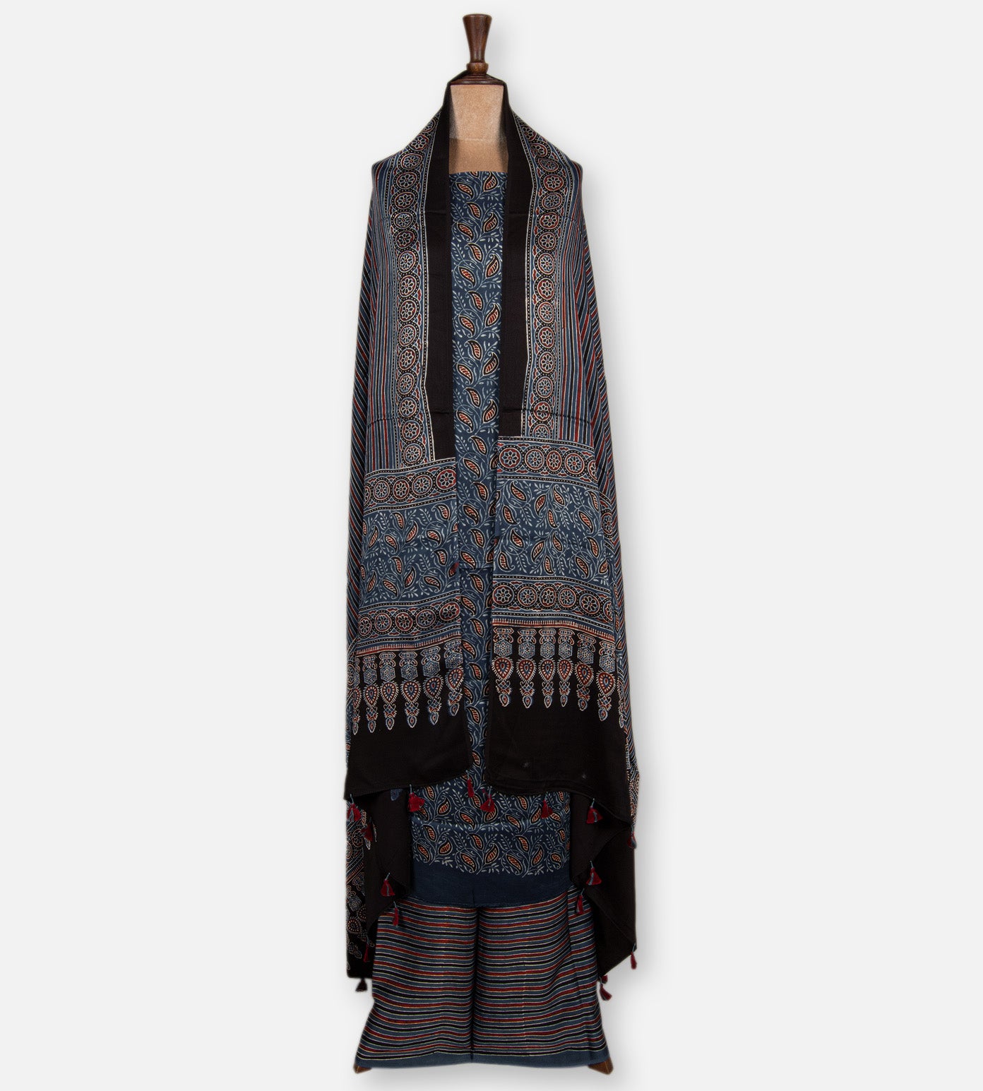 Blue Modal Silk Salwar