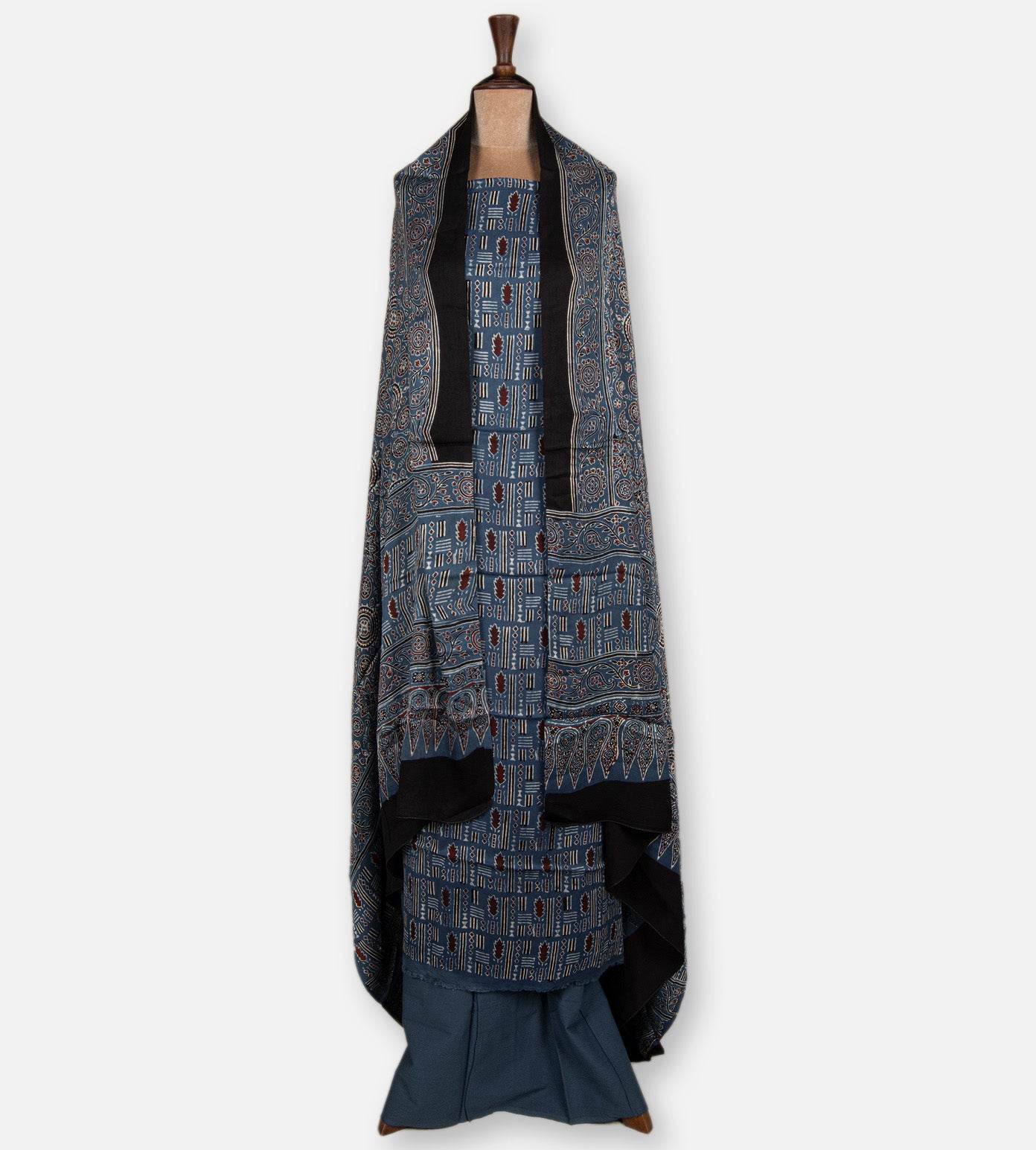 Blue Modal Silk Salwar