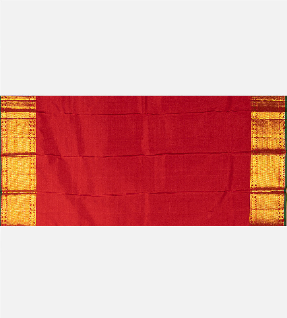 Red Kanchipuram Silk Saree