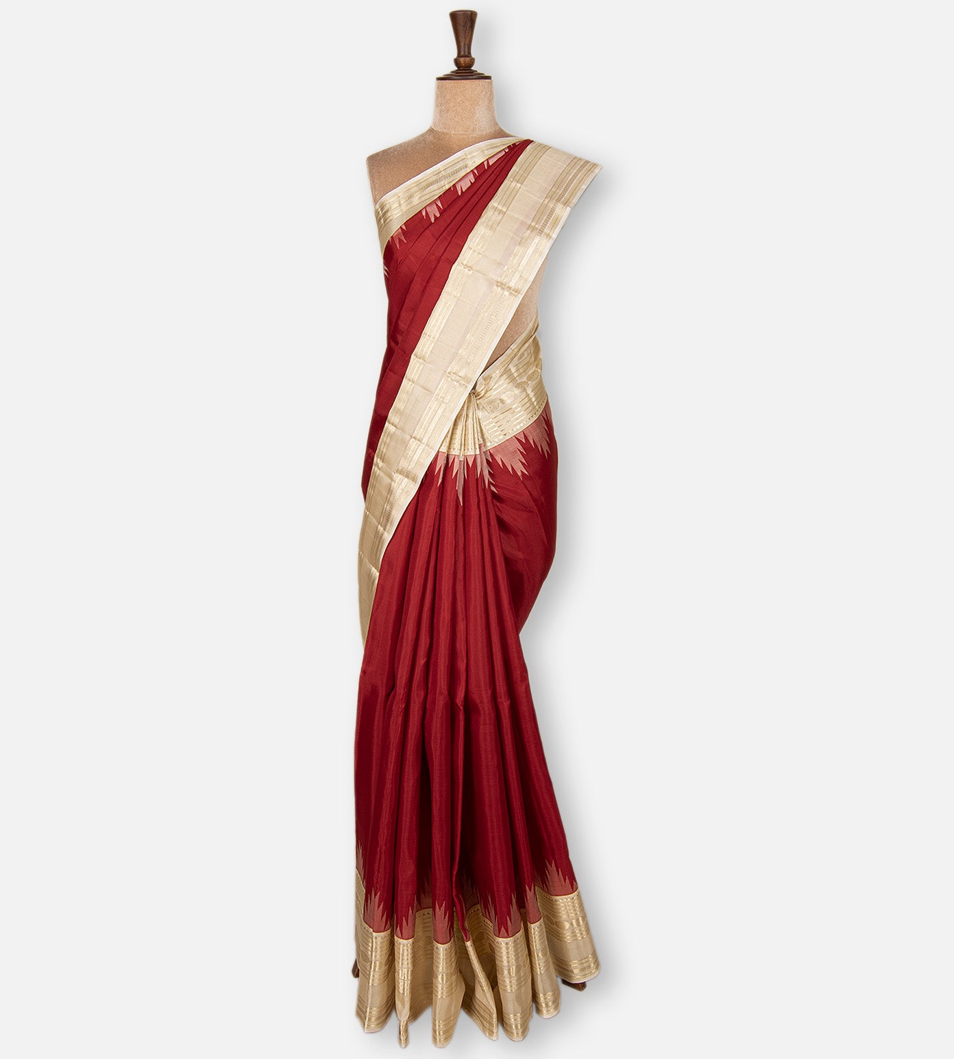 Red Kanchipuram Silk Saree