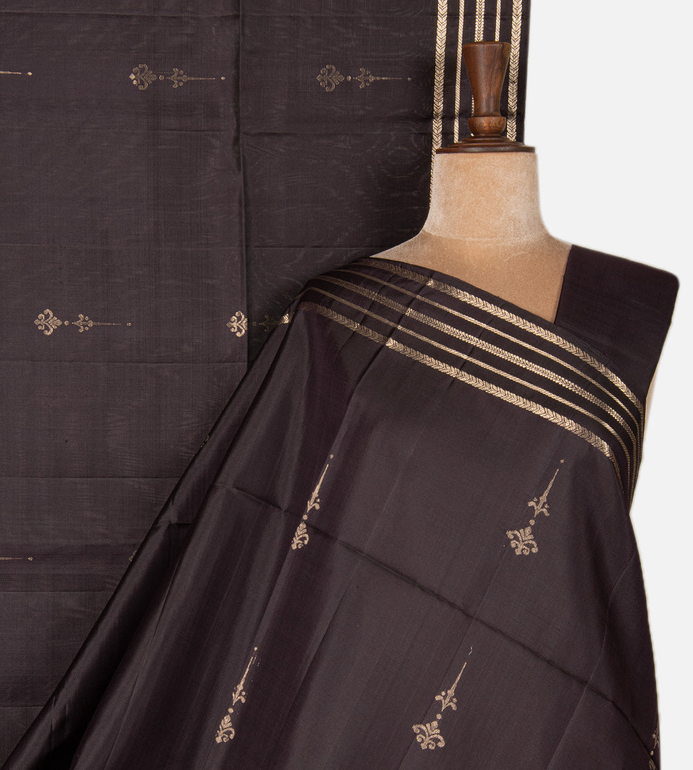 Dark Purple Soft Silk Saree