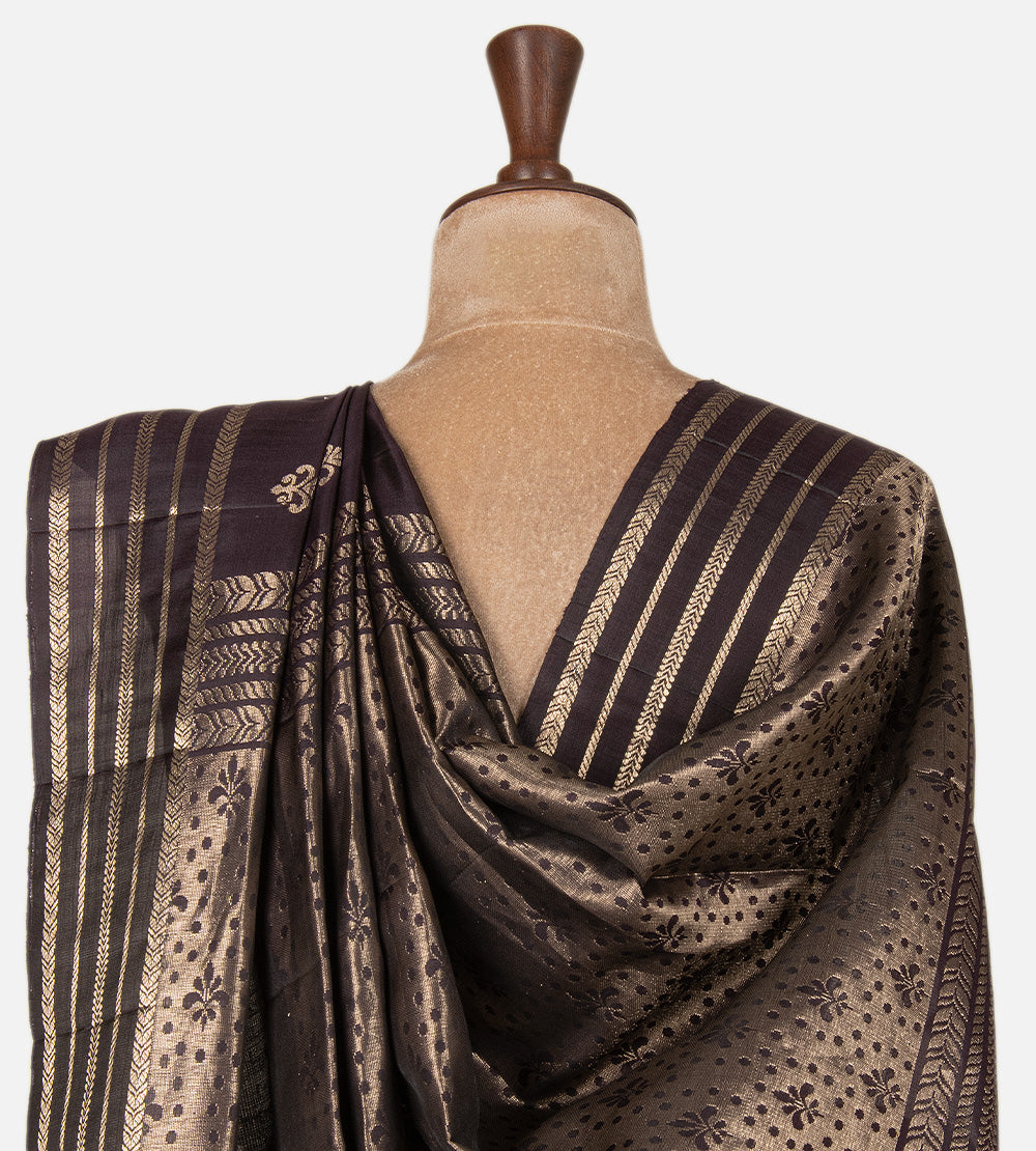 Dark Purple Soft Silk Saree