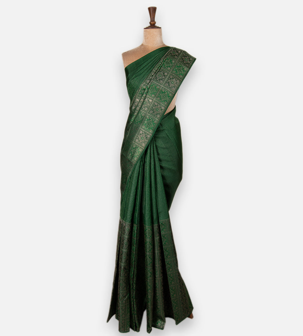 Green Kanchipuram Silk Saree