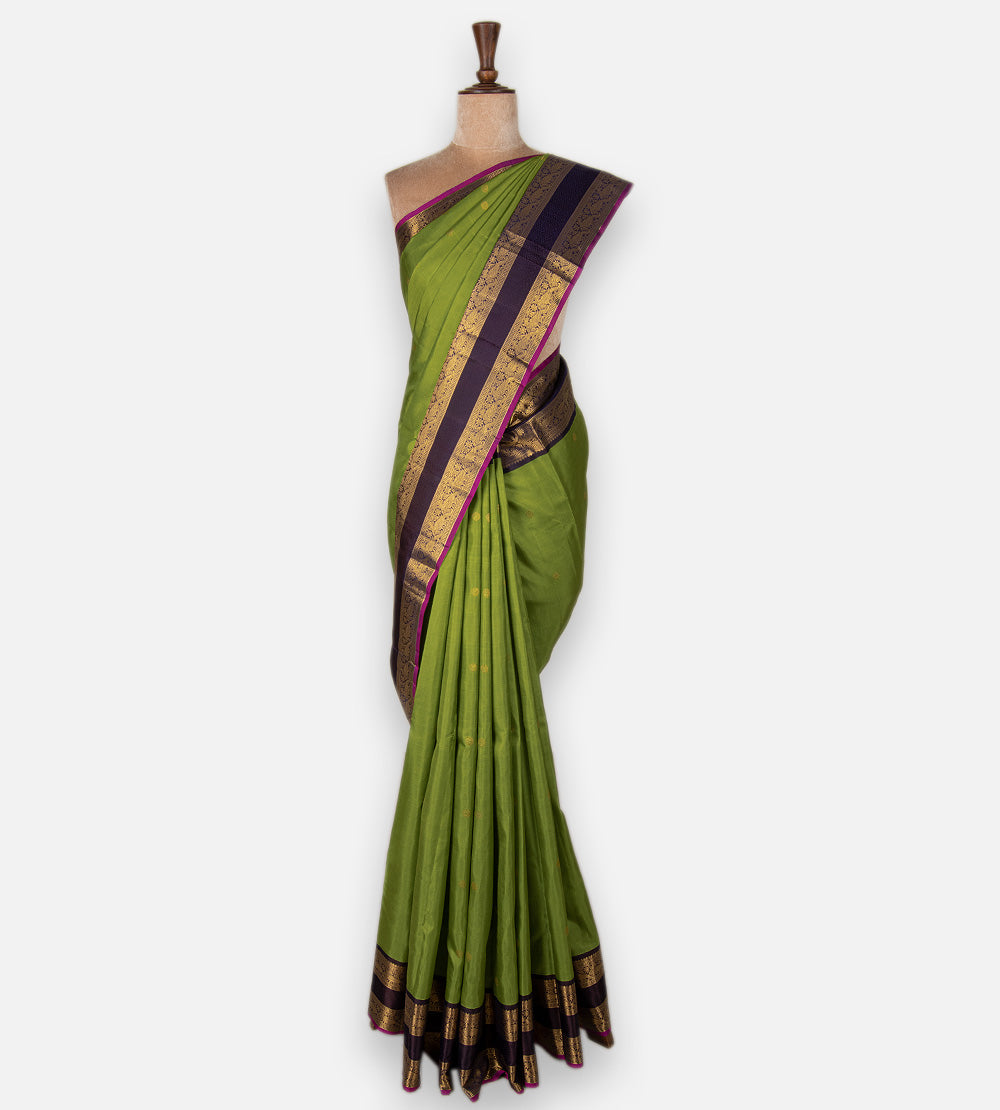 Green Kanchipuram Silk Saree