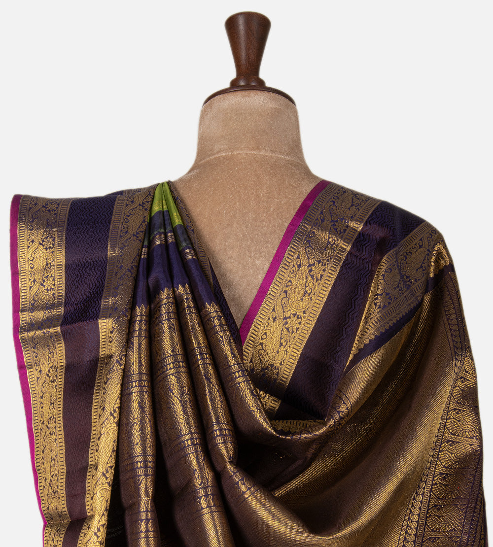 Green Kanchipuram Silk Saree