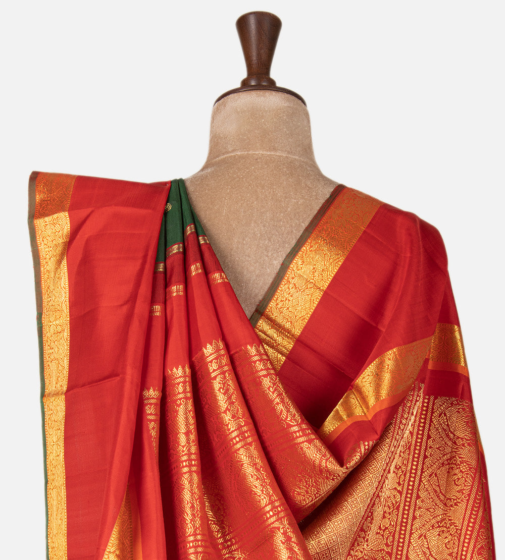 Green Kanchipuram Silk Saree