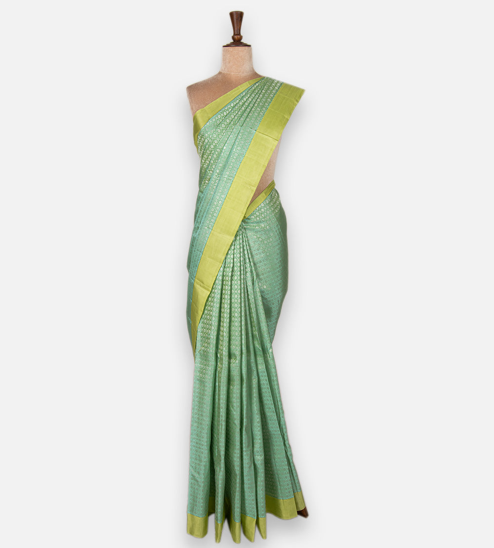Green Kanchipuram Silk Saree