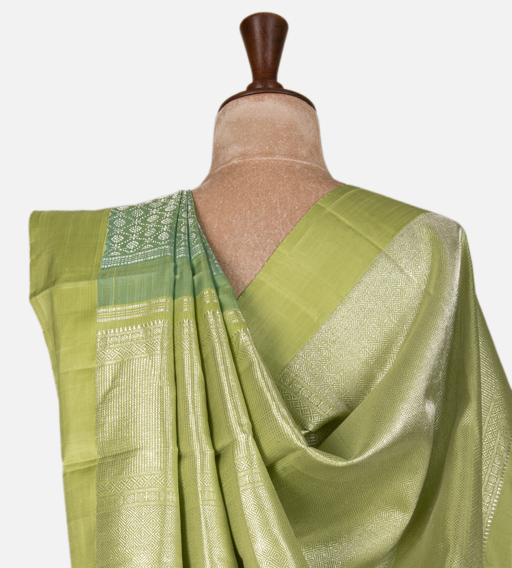 Green Kanchipuram Silk Saree