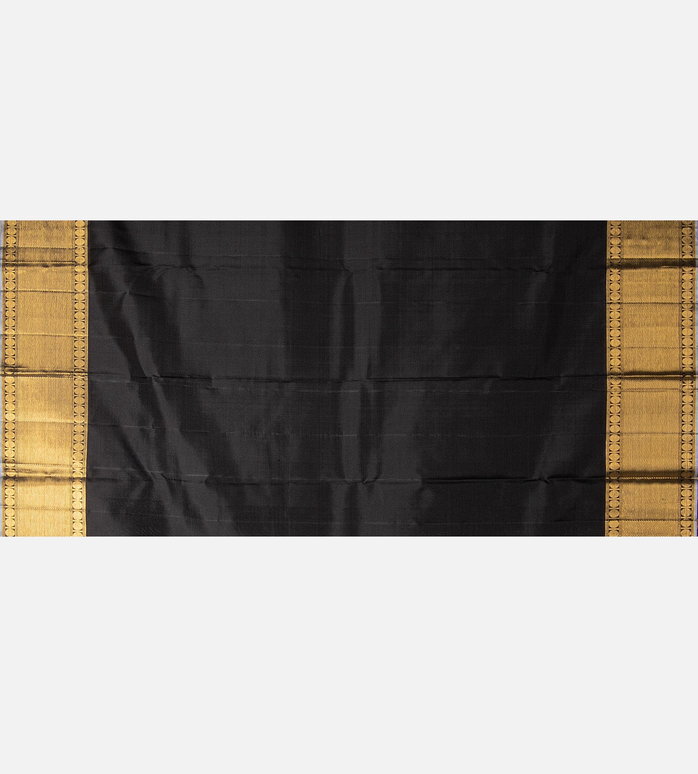 Black Kanchipuram Silk Saree