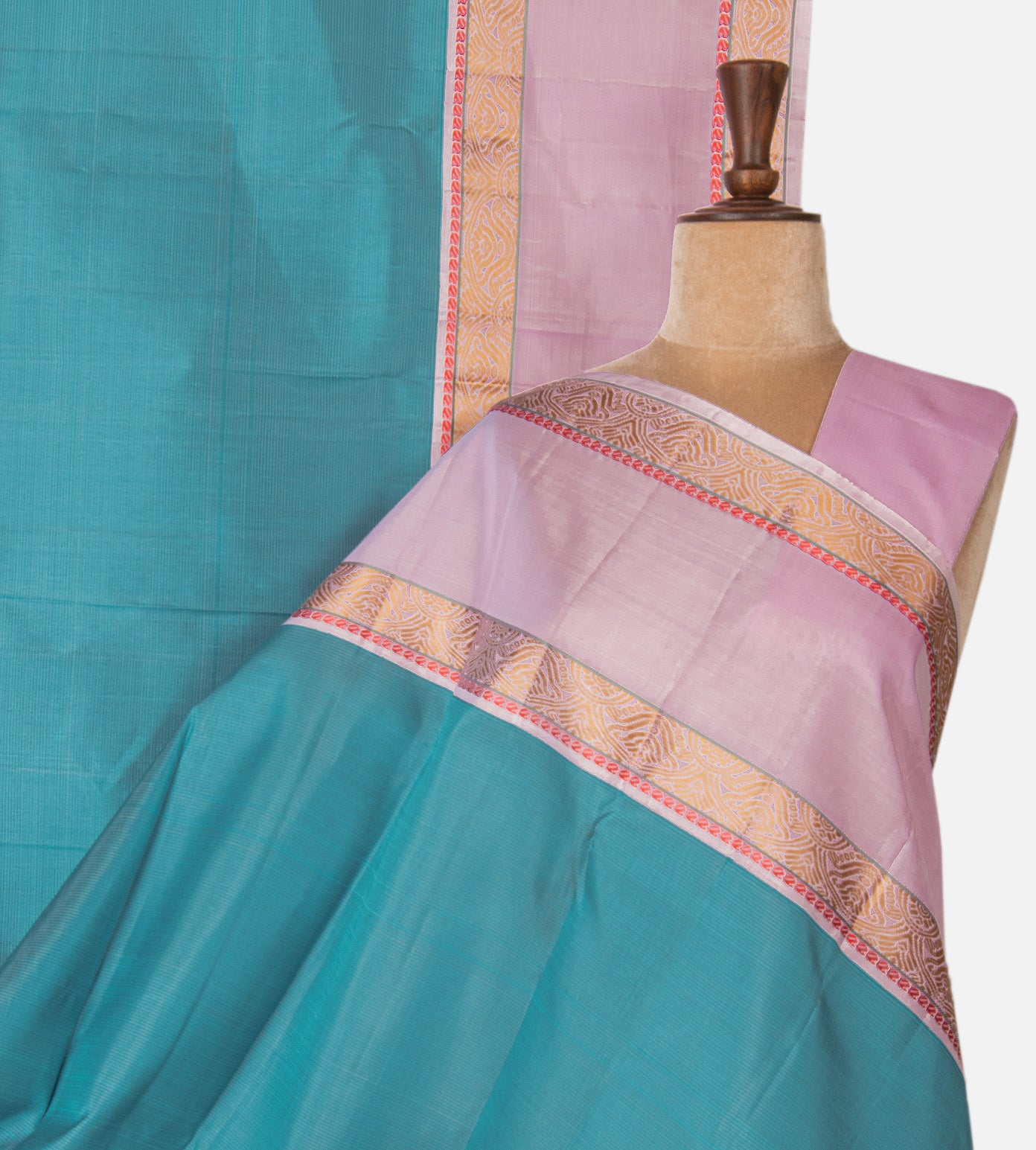 Blue Kanchipuram Silk Saree