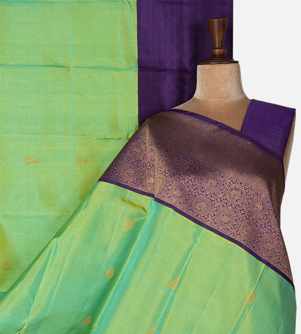 Green Kanchipuram Silk Saree