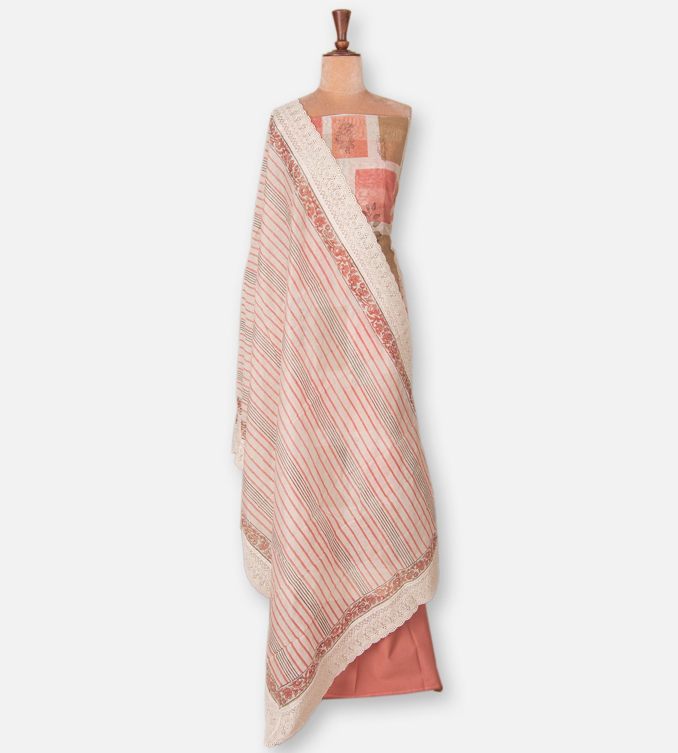 Off-White Mul Cotton Salwar