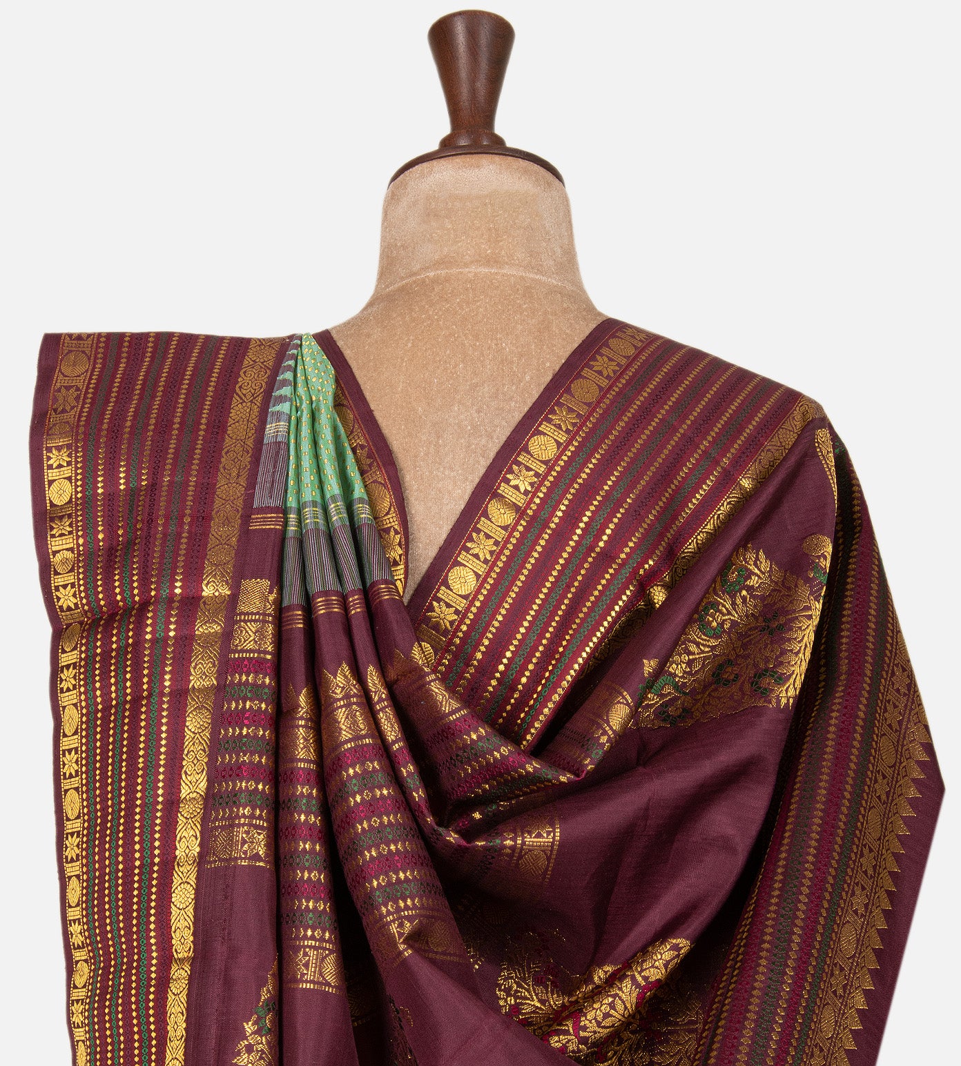 Green Kanchipuram Silk Saree