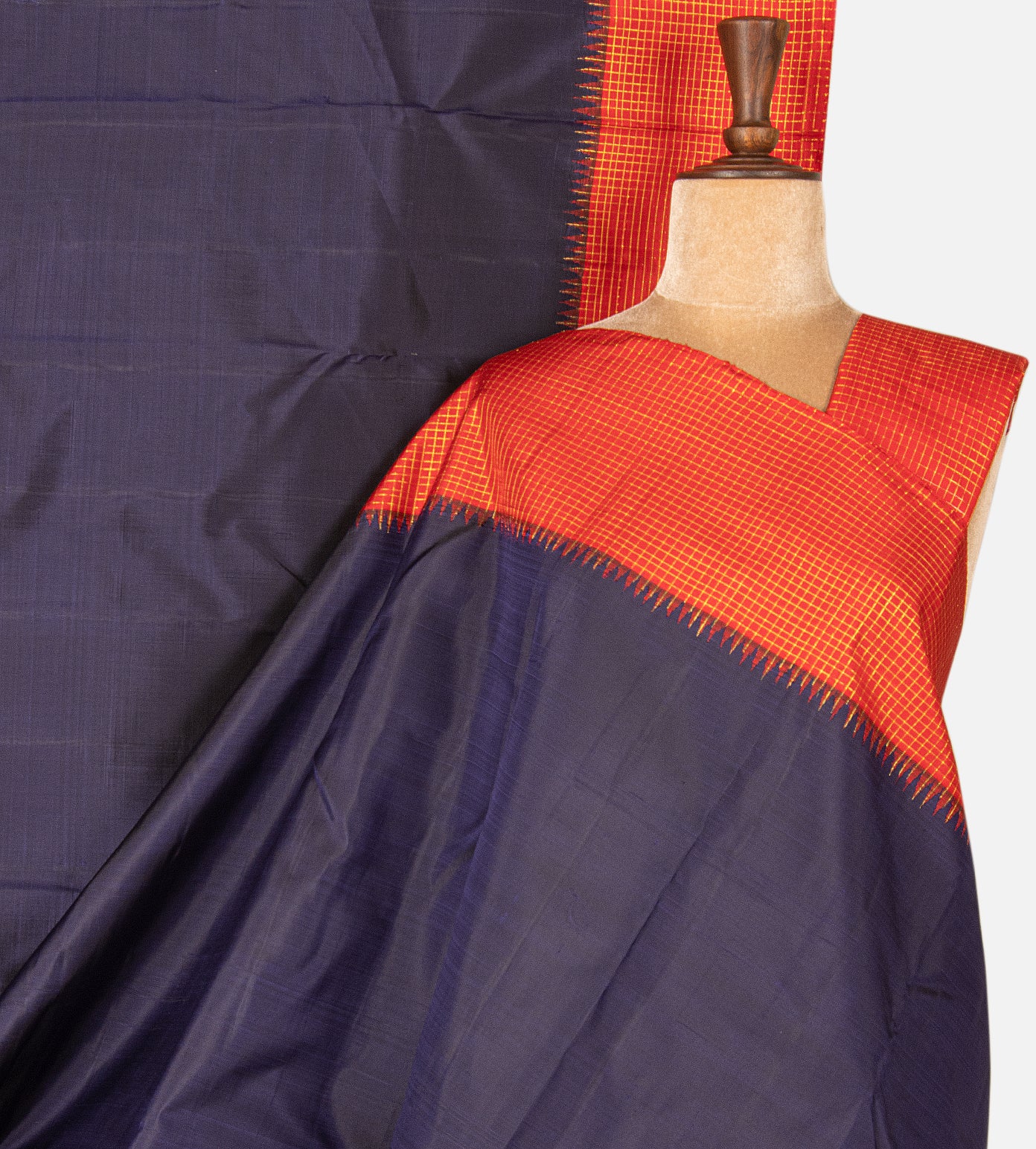 Blue Kanchipuram Silk Saree