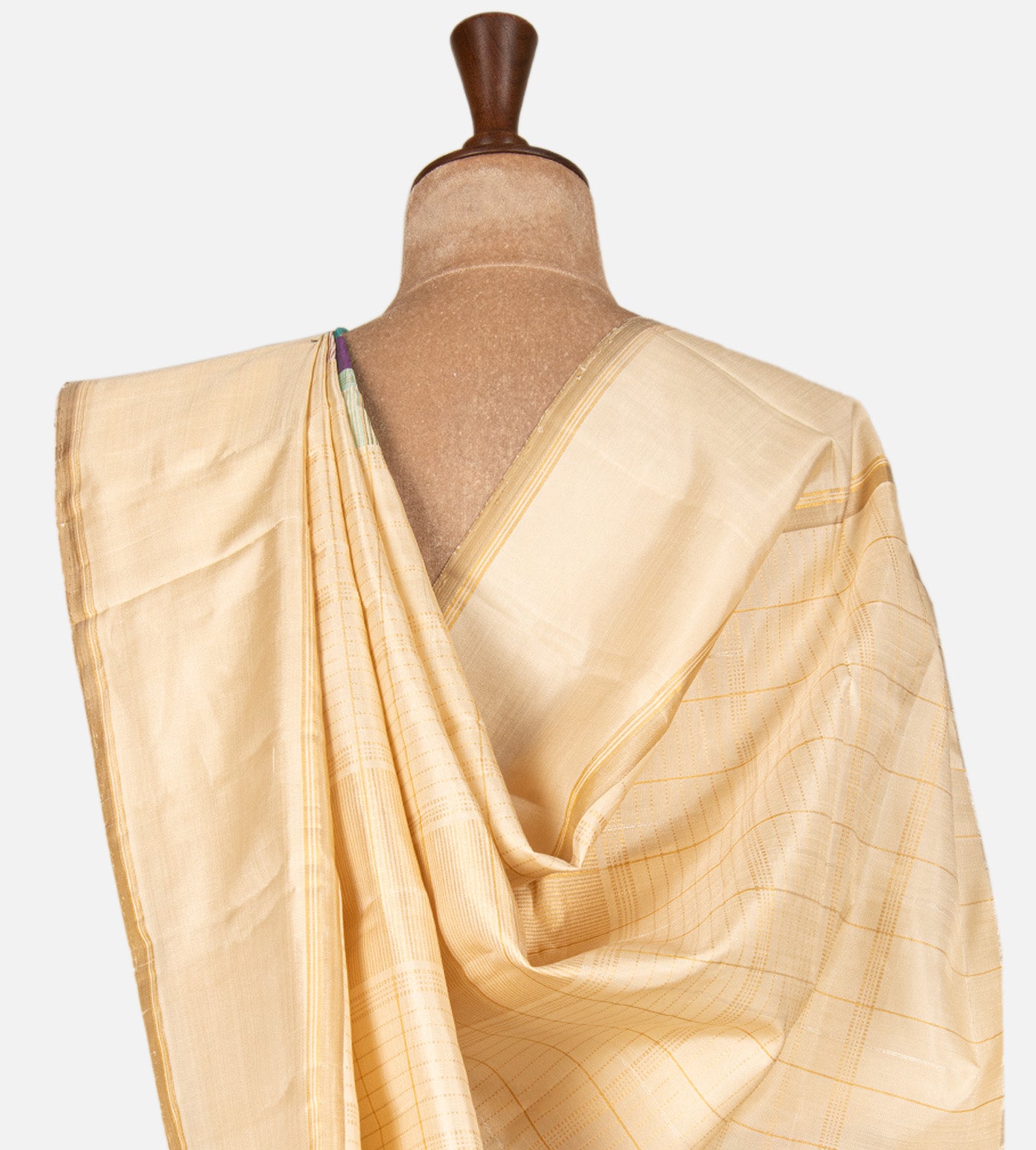 Multicolour Kanchipuram Silk Saree