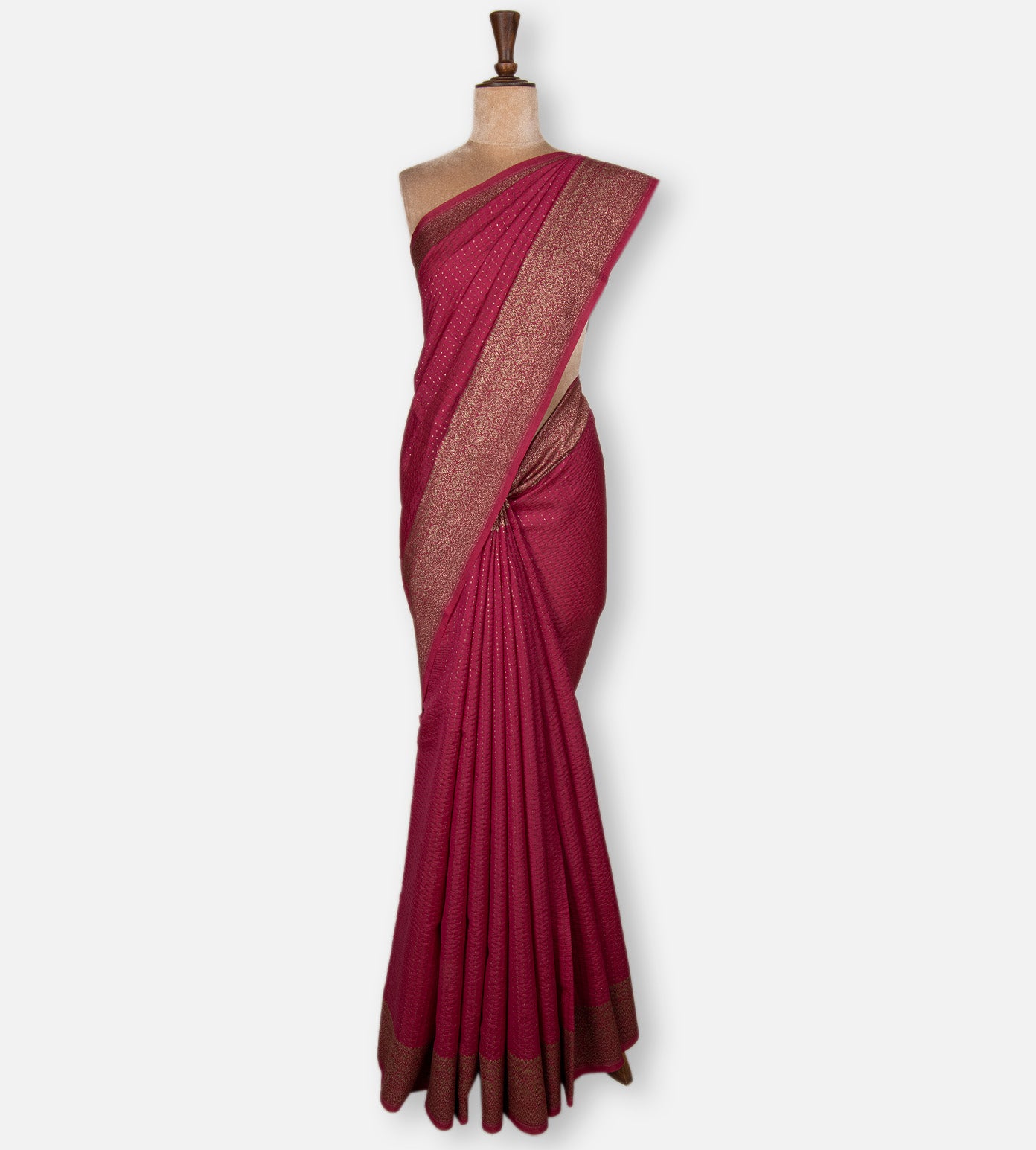 Pink Chaniya Silk Saree