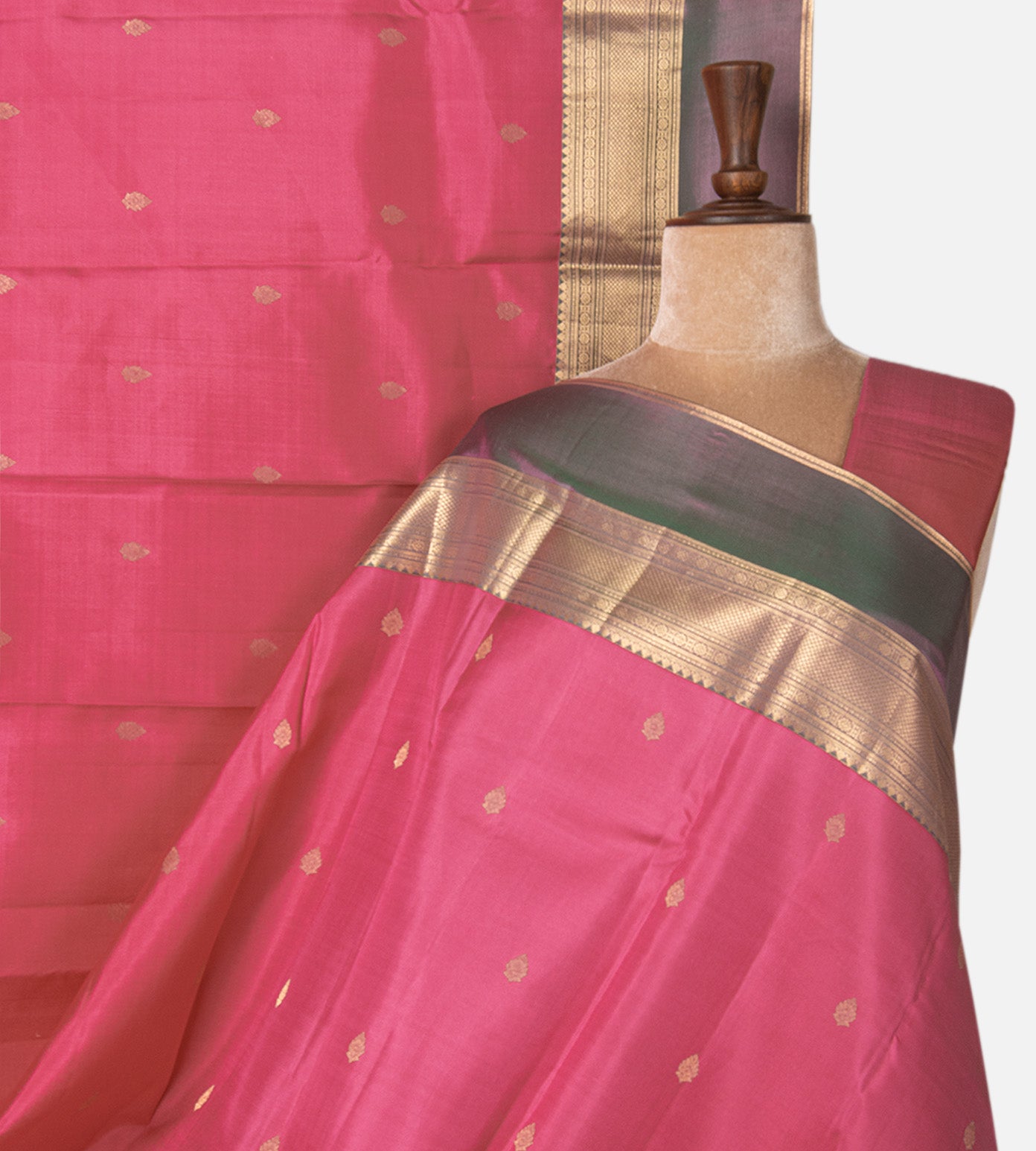 Pink Soft Silk Saree