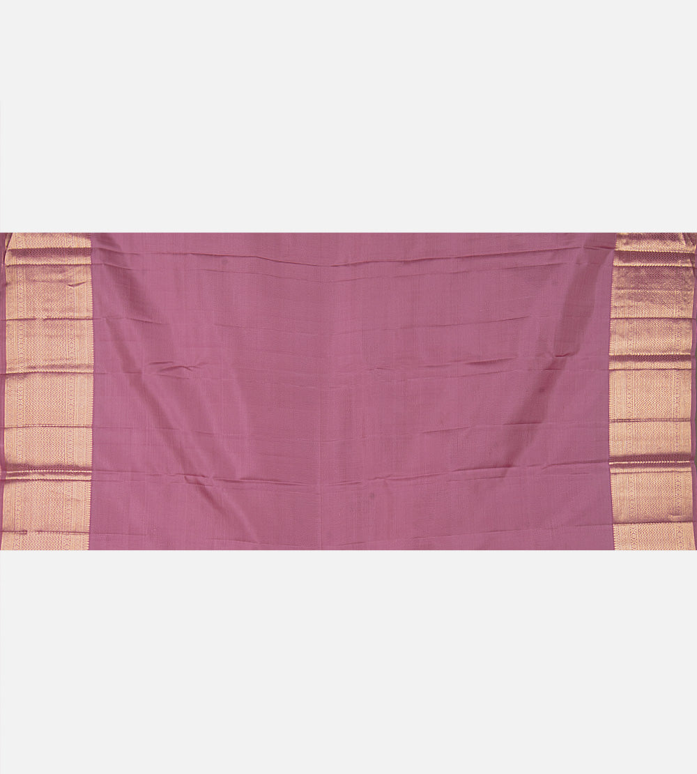 Pink Kanchipuram Silk Saree