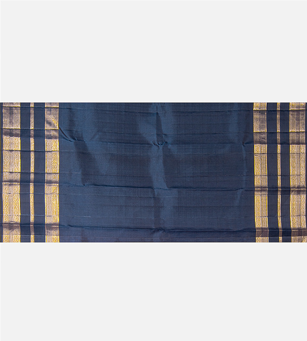 Lavender Kanchipuram Silk Saree