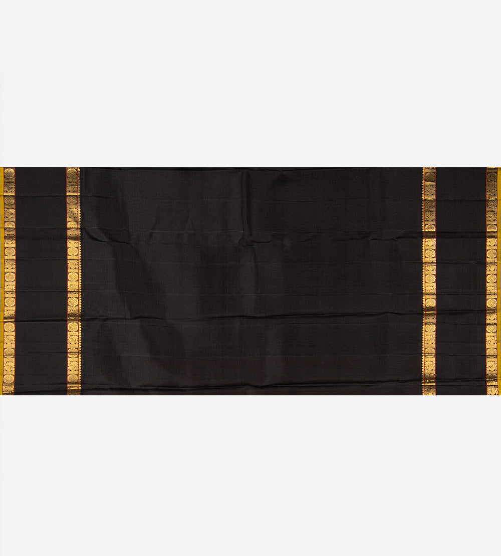 Orange Kanchipuram Silk Saree