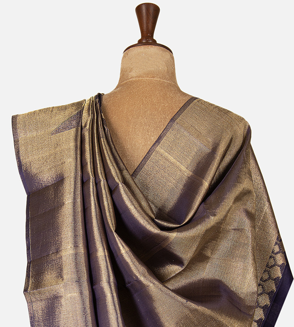Blue Kanchipuram Silk Saree