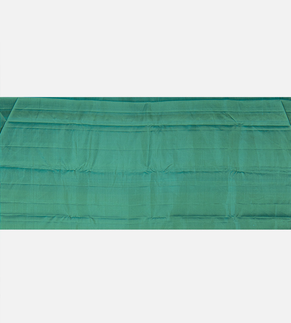Turquoise Blue Kanchipuram Silk Saree