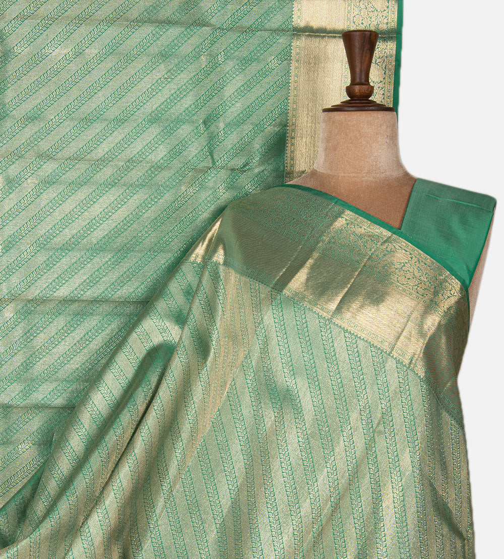 Green Kanchipuram Silk Saree