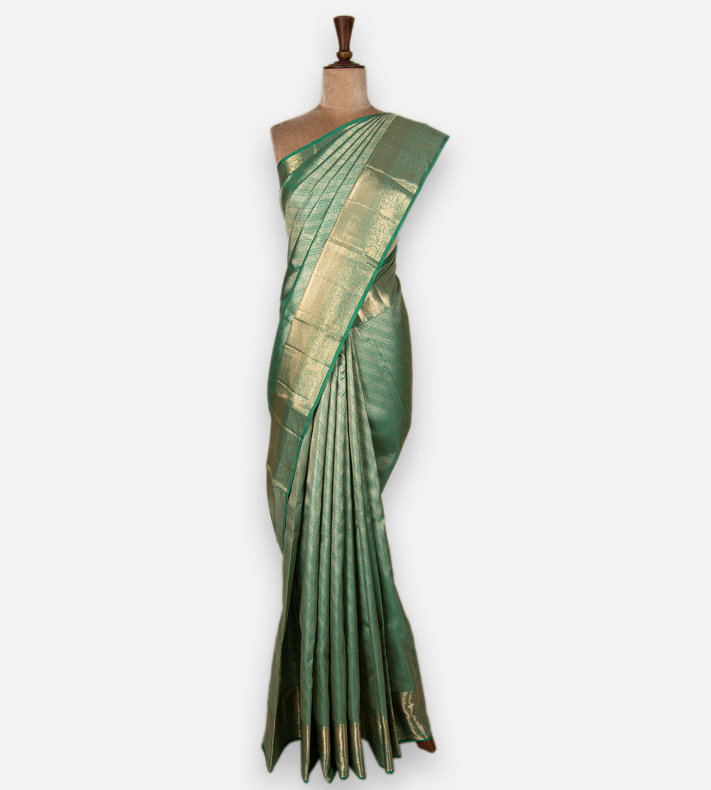Green Kanchipuram Silk Saree