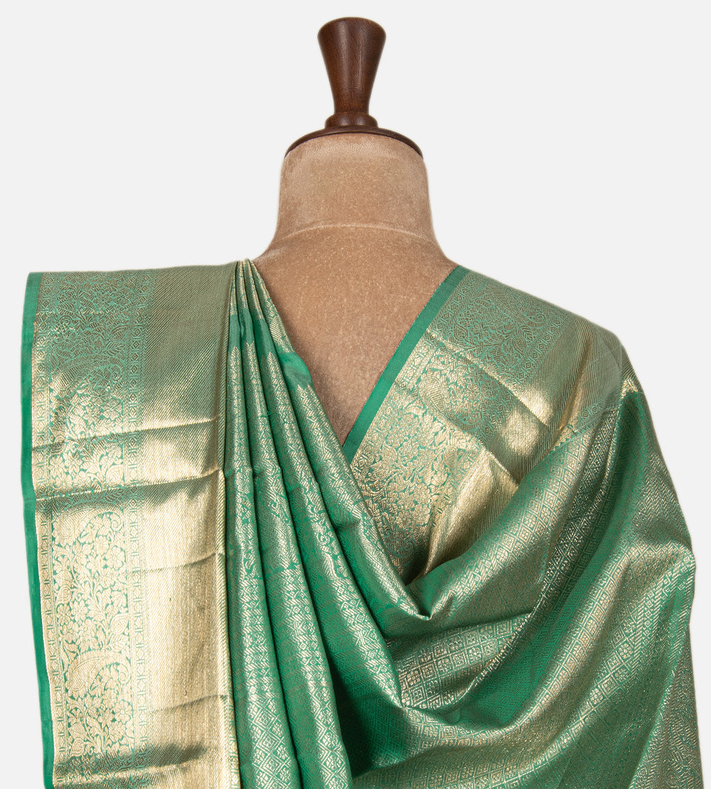 Green Kanchipuram Silk Saree