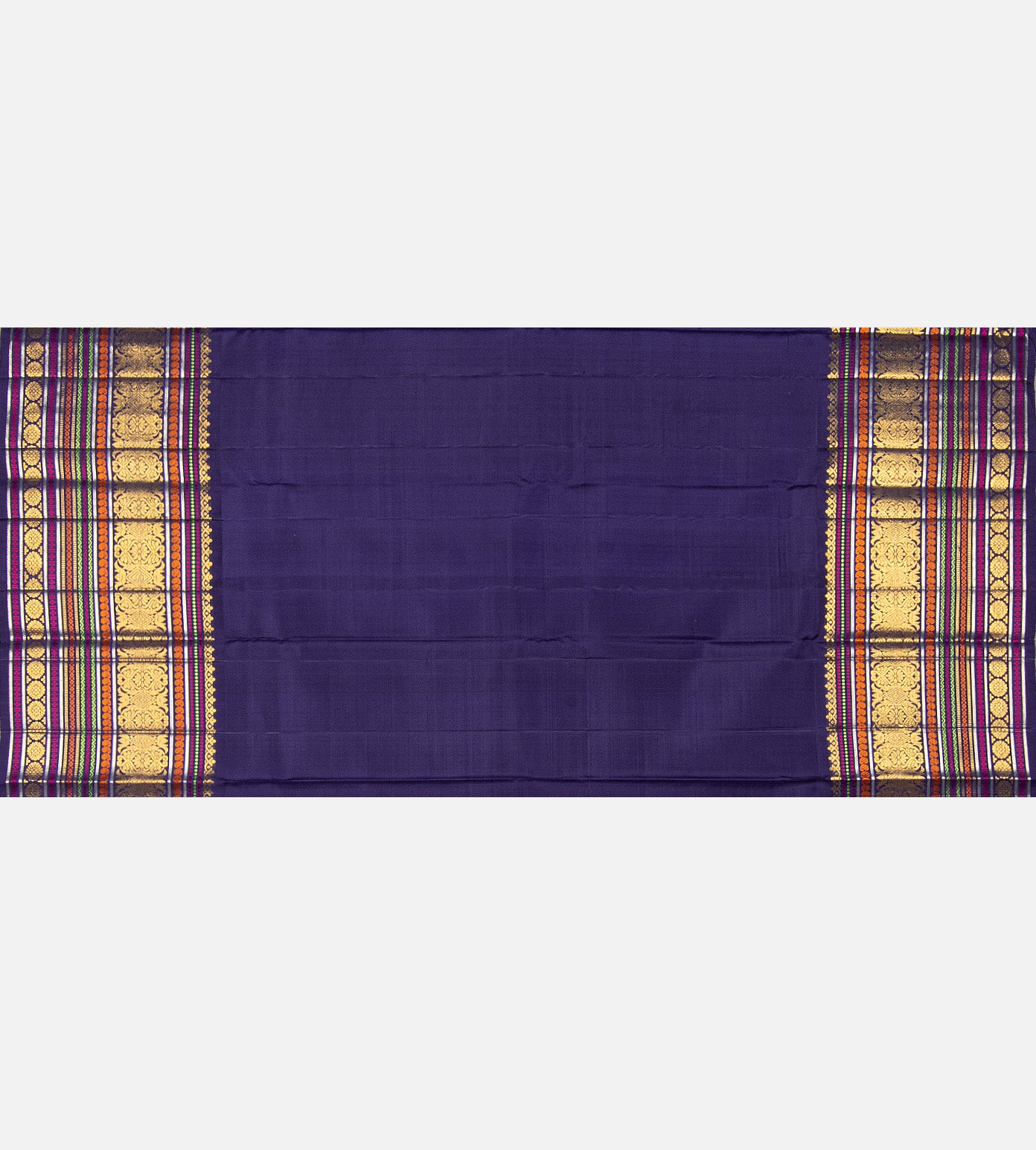 Blue Kanchipuram Silk Saree