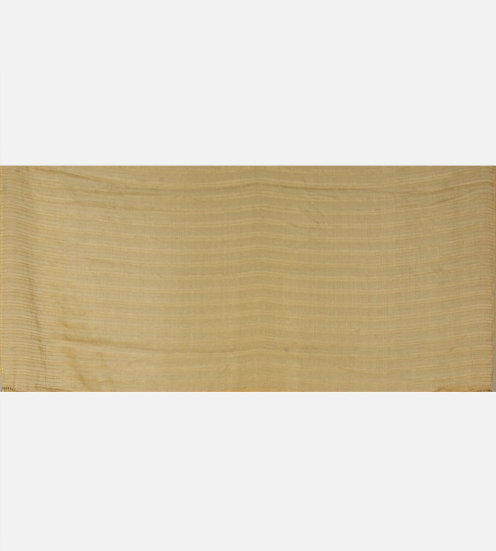 Golden Beige Georgette Saree