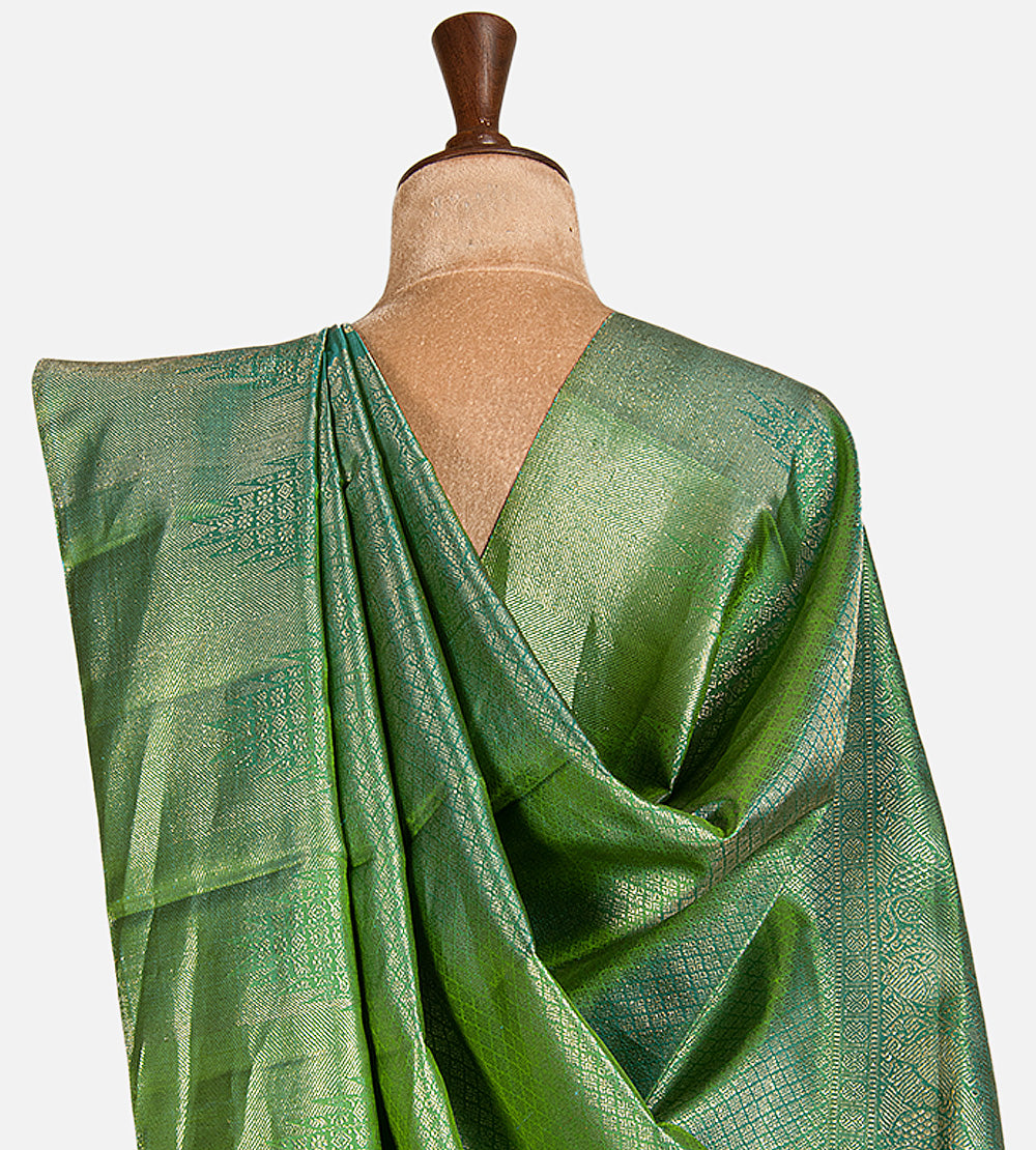 Green Kanchipuram Silk Saree