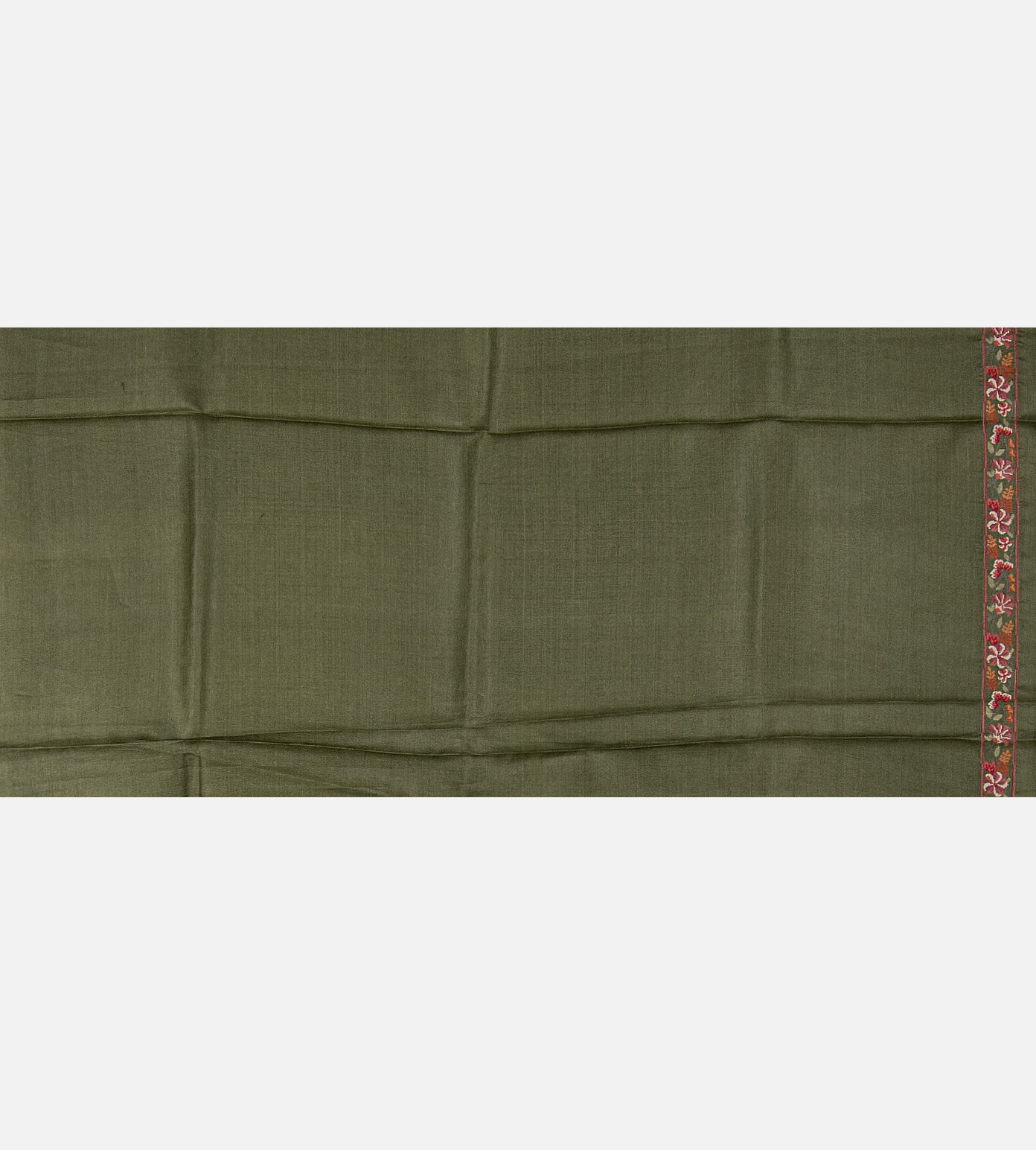 Green Tussar Saree