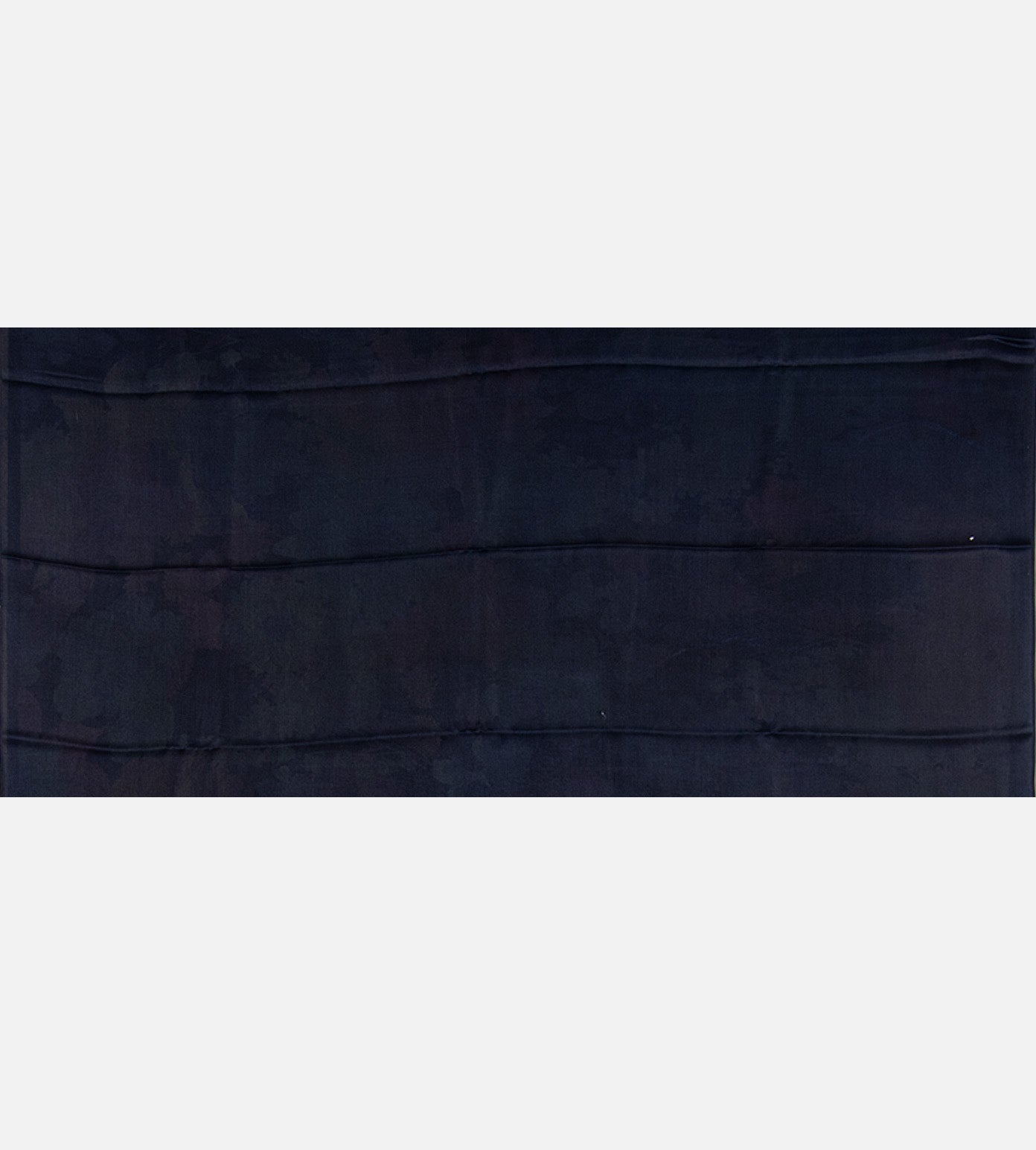 Black Satin Crepe Saree