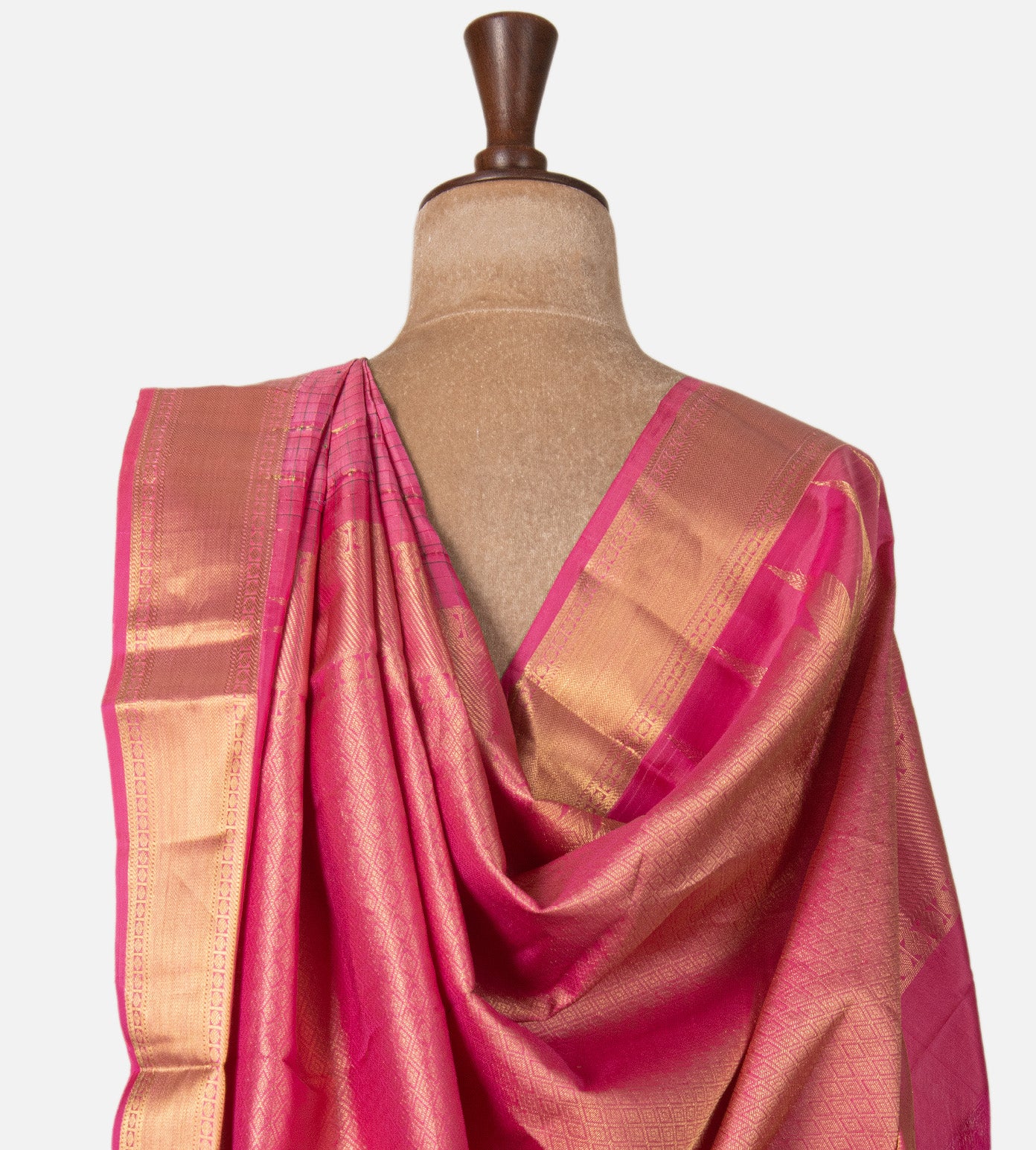 Pink Soft Silk Saree