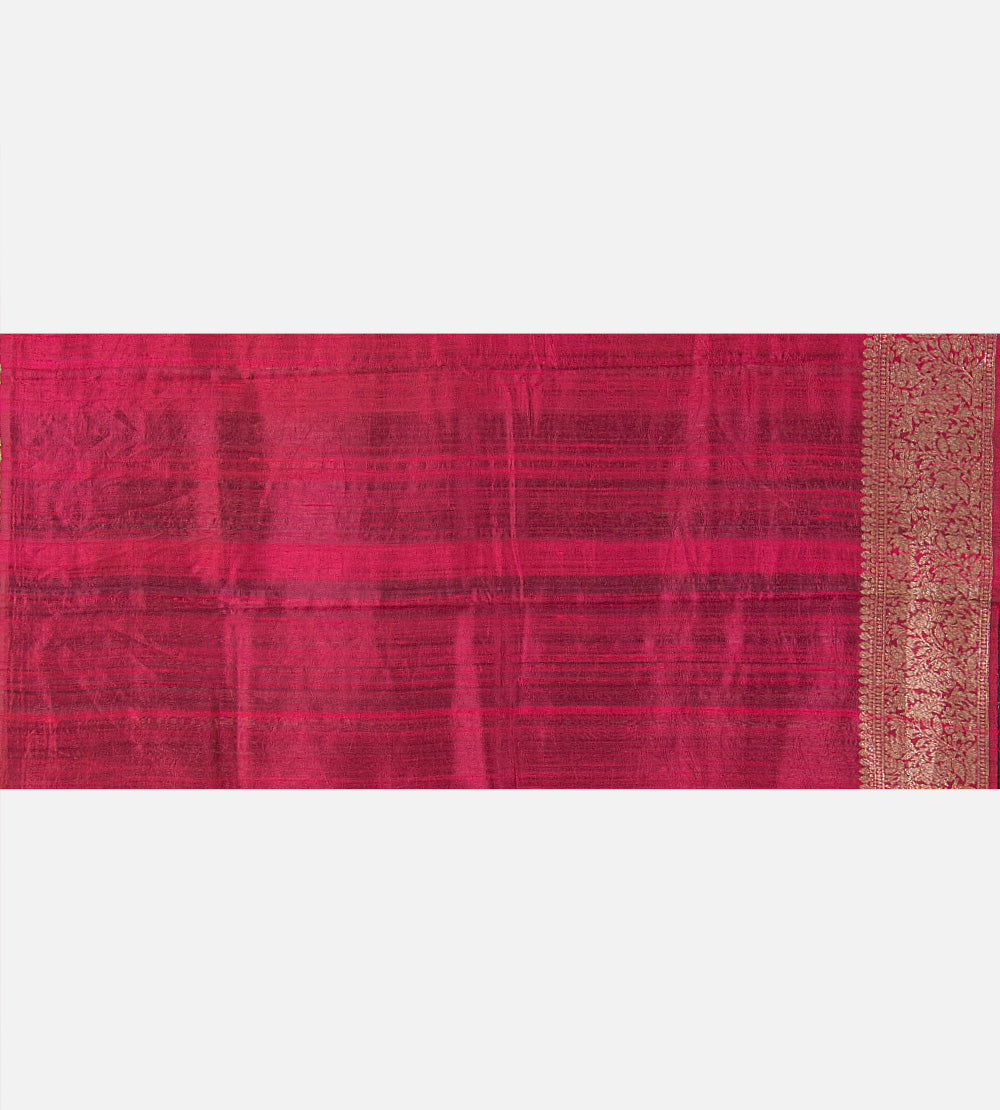 Blue Banarasi Tussar Saree