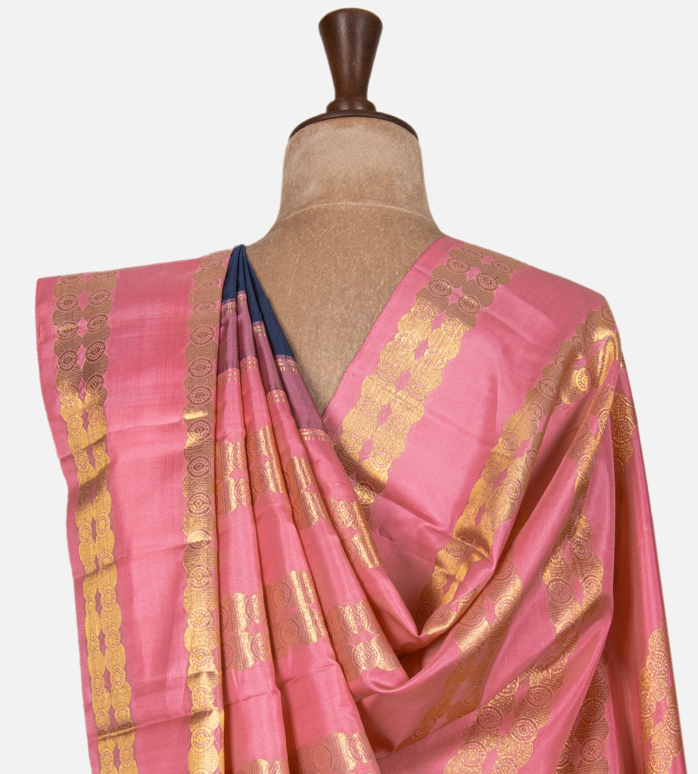 Blue Kanchipuram Silk Saree