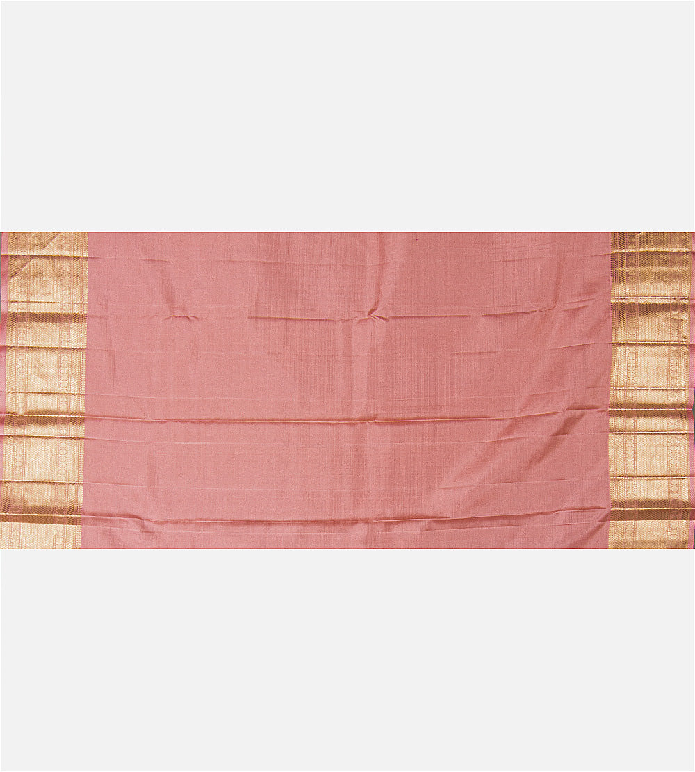 Purple Kanchipuram Silk Saree