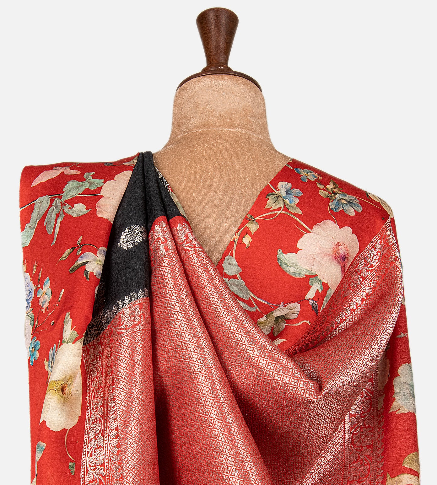 Black Kattan Silk Saree
