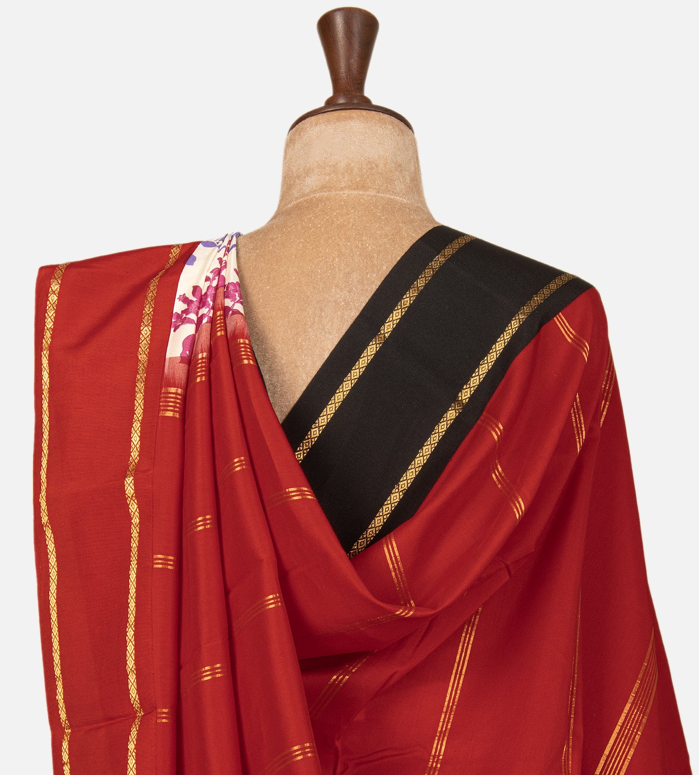 Off-White Soft Silk Saree