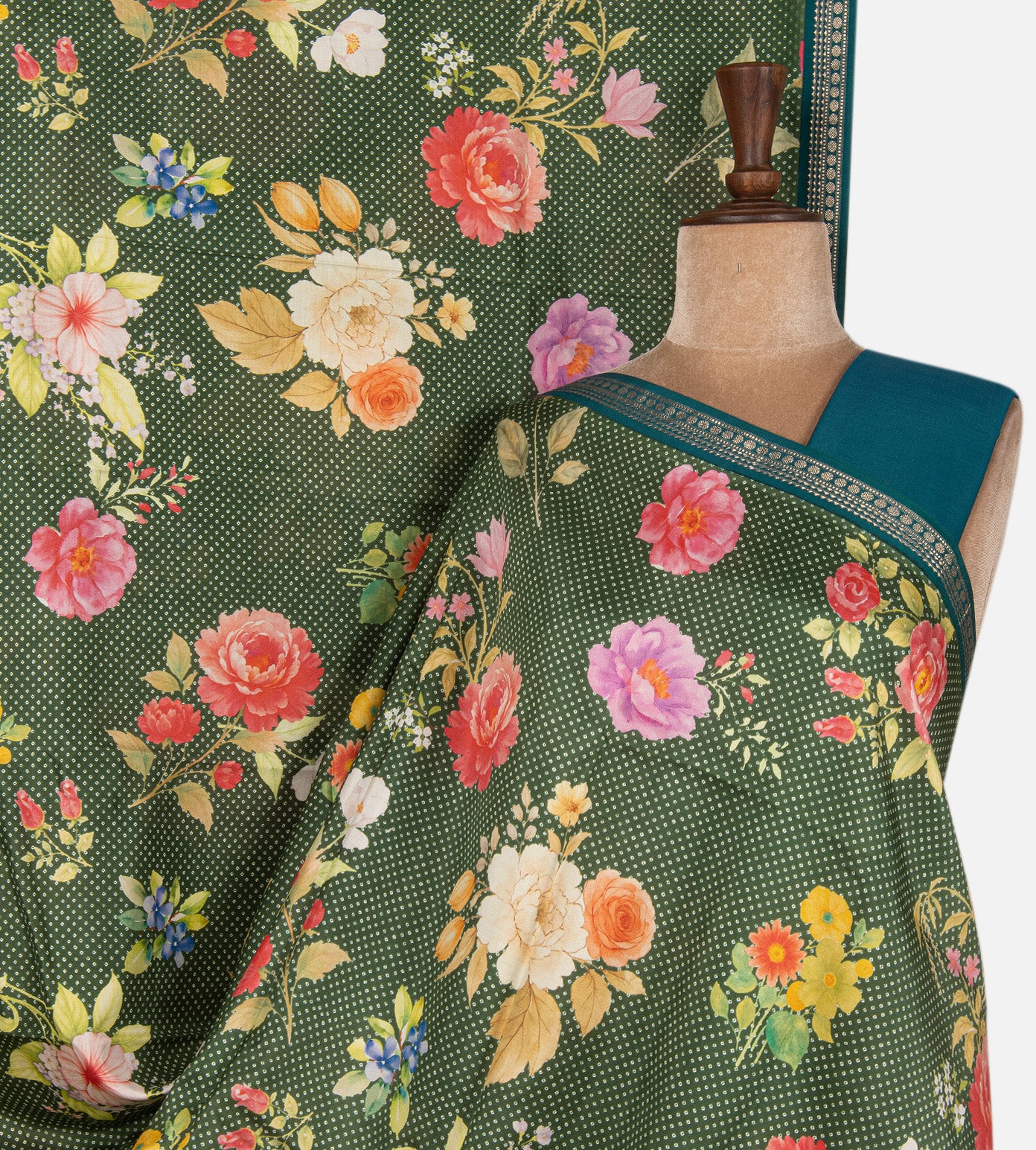 Green Soft Silk Saree