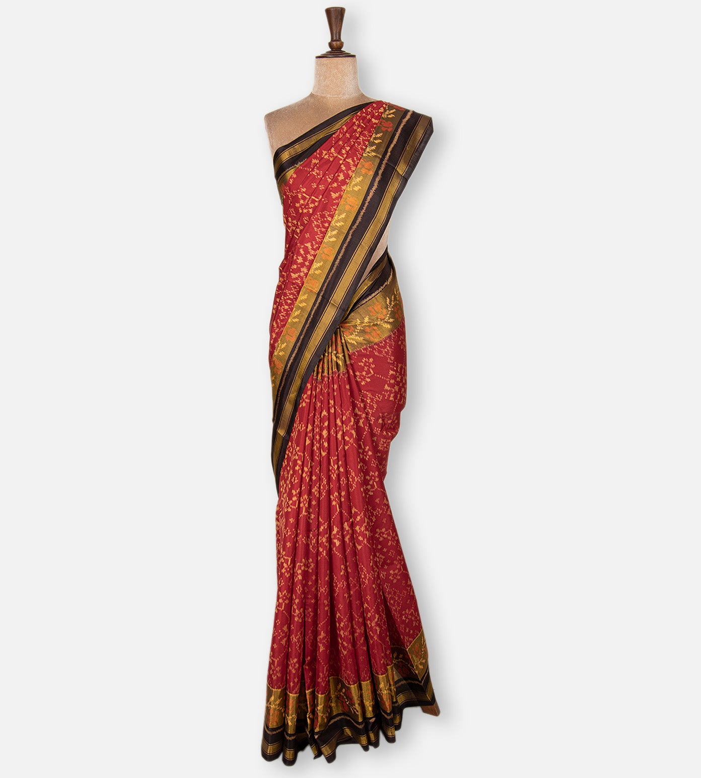 Red Patola Silk Saree