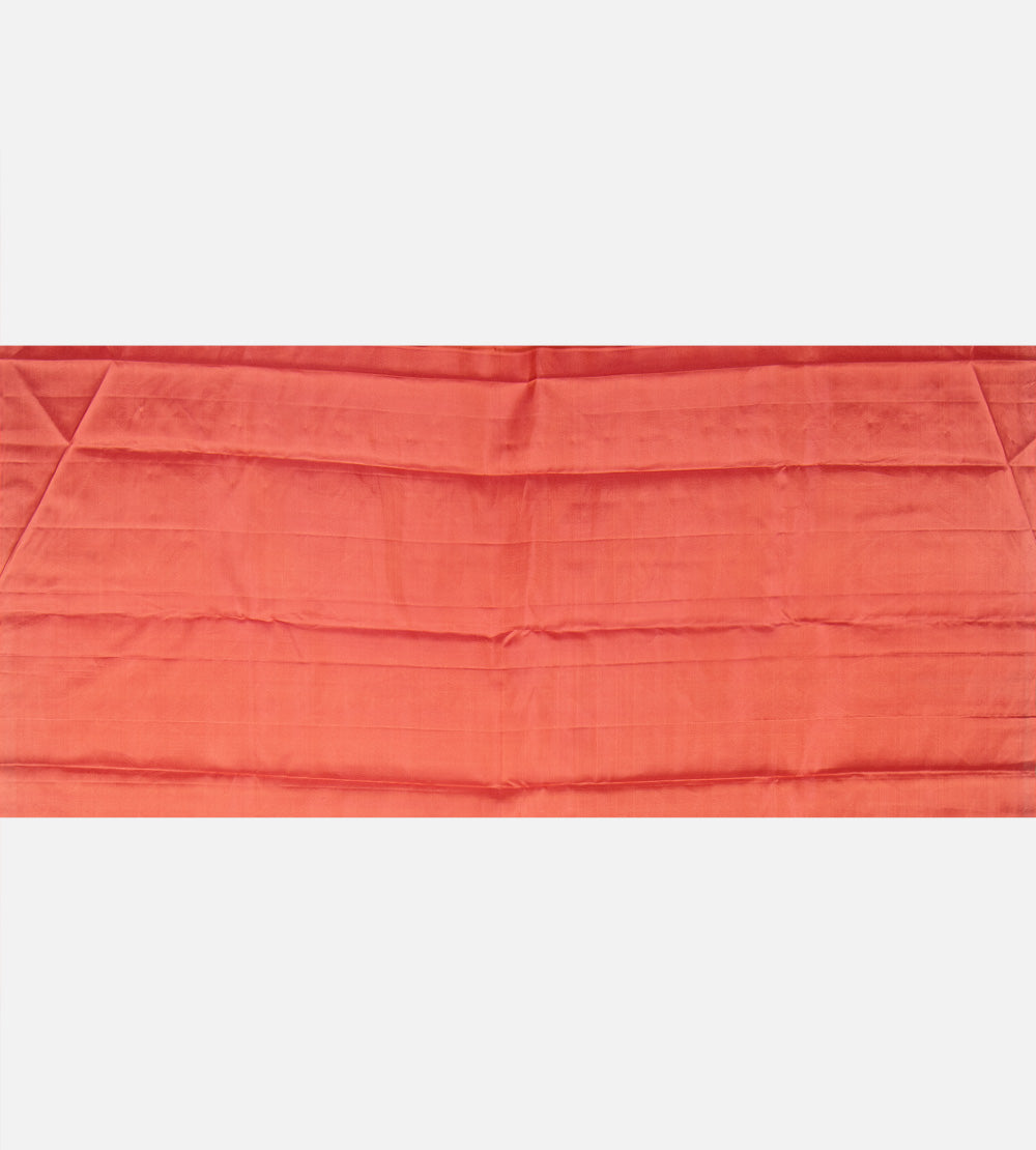 Peach Kanchipuram Silk Saree