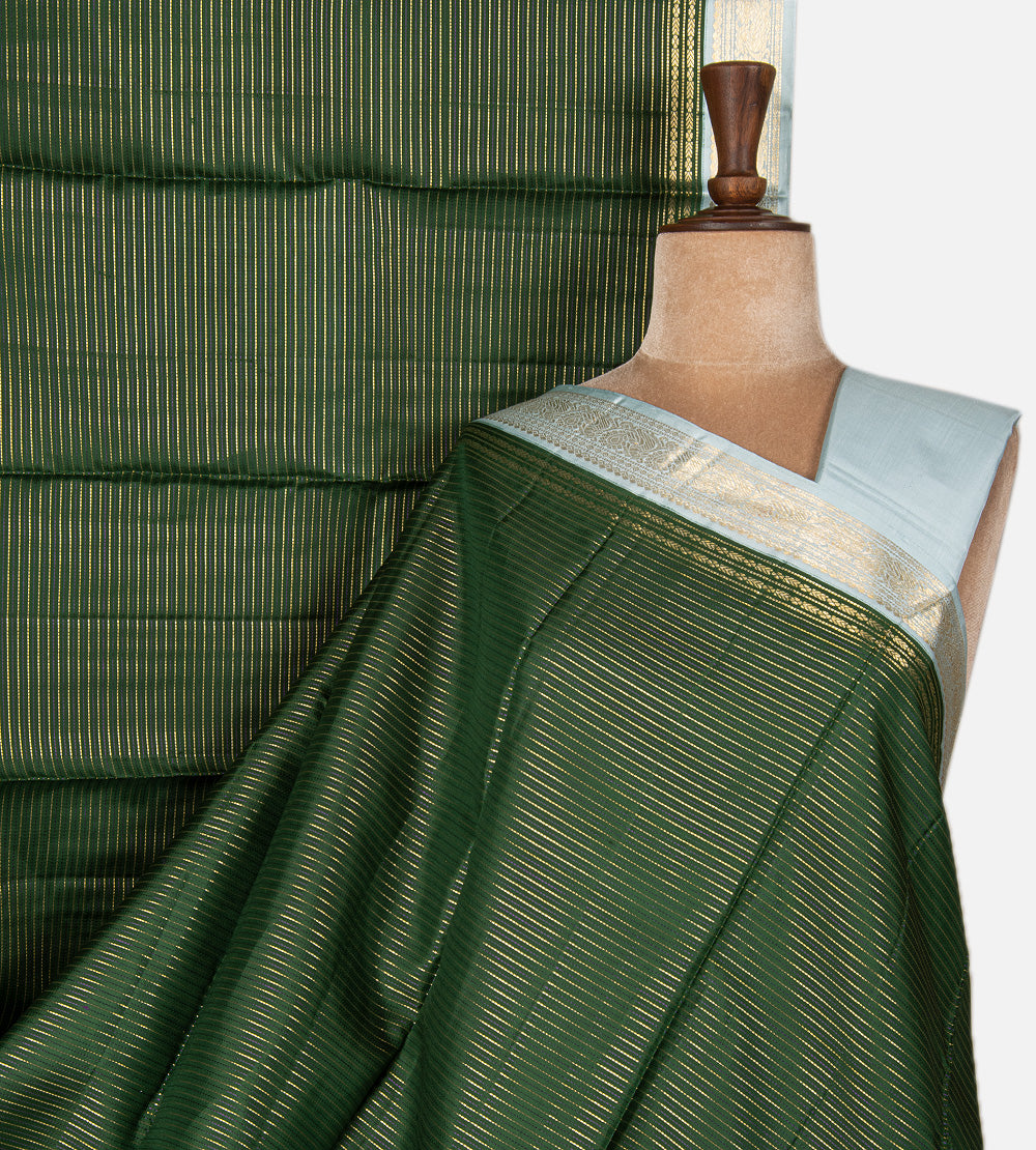 Green Kanchipuram Silk Saree