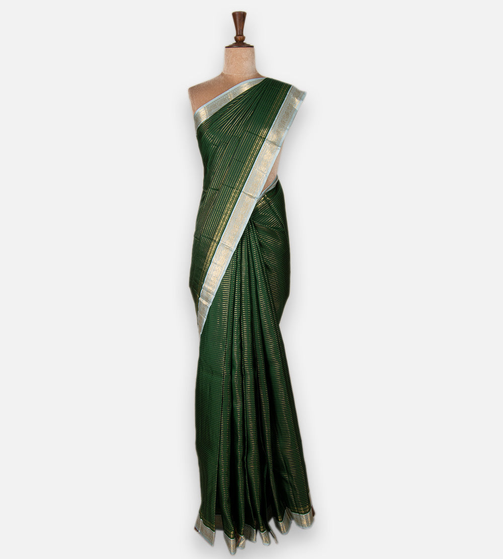 Green Kanchipuram Silk Saree