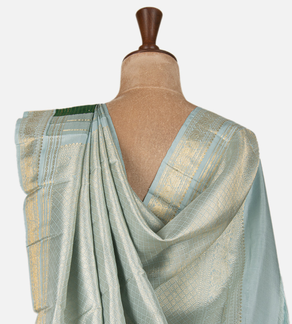 Green Kanchipuram Silk Saree