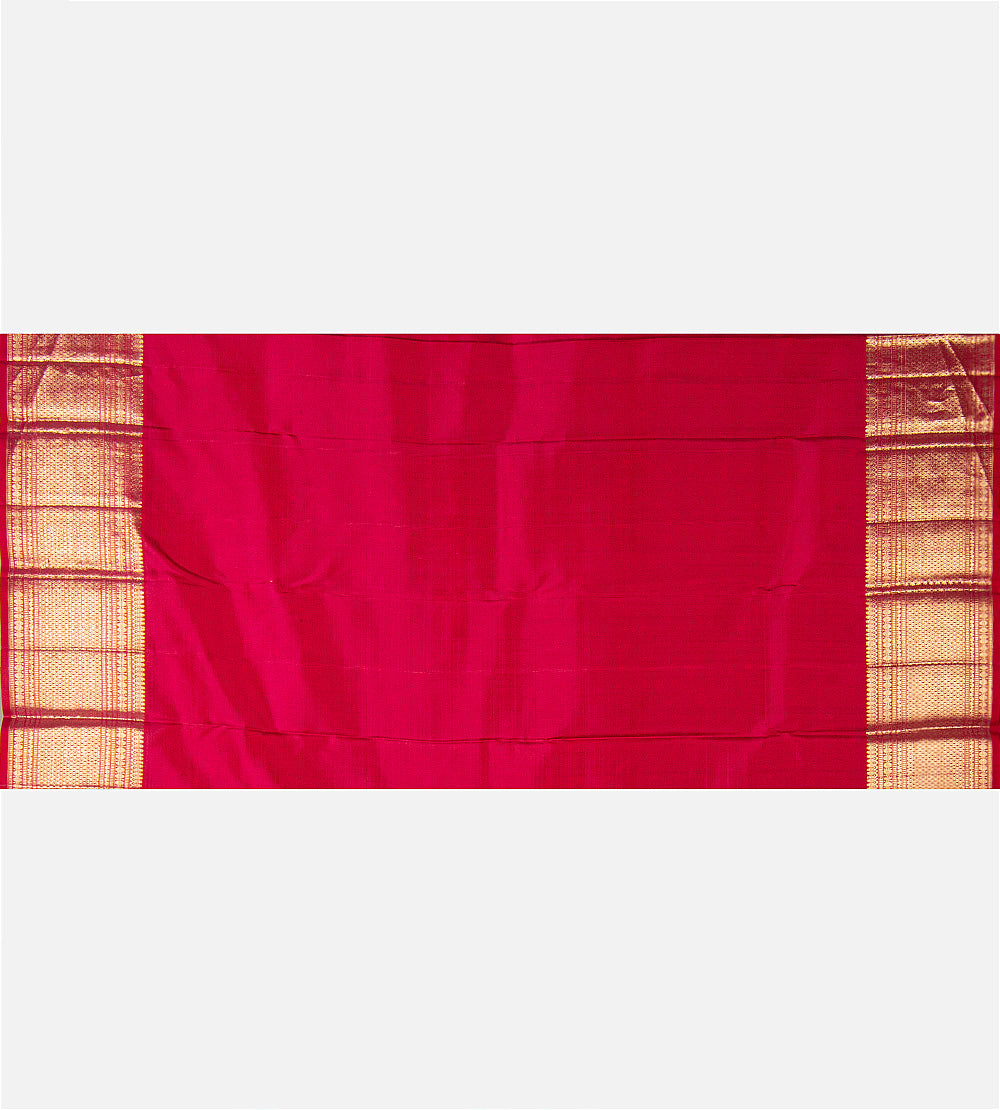 Pink Kanchipuram Silk Saree