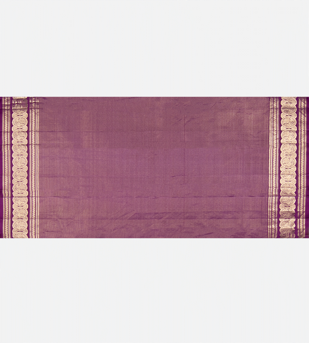 Pistachio Green Kanchipuram Silk Saree